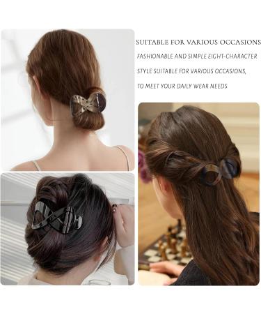 Kavya 3 Pcs Hair Claw Clips Set for Thick Hair - Non-Slip Large Black Hair Accessories for Women & Girls - Buy Online on GoSupps.com