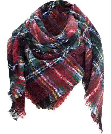 Elegant Women's Knitting Scarf | Multi-Purpose Wool Neck Warmer & Triangular Cape - White - Buy Online on GoSupps.com