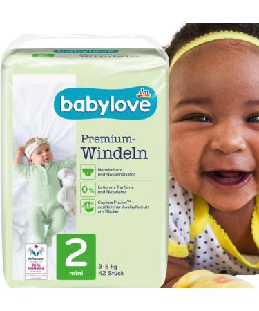 Babylove Premium Extra Soft Diapers Size 2 (3-6kg) - 42 Pieces | Best International Shipping - Buy Online on GoSupps.com