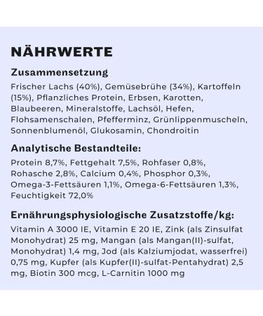 HEY HOLY Beautiful Bulldogs Adult Dog Food - Grain Free Natural Food Fresh Salmon High Quality Protein 750g x 6 Cans - Buy Online on GoSupps.com