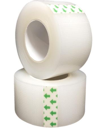 Clear Surgical Tape Pack - 1 inch x 10 Yds, Latex-Free - 6 Rolls for Wound Dressing Care - Buy Online on GoSupps.com