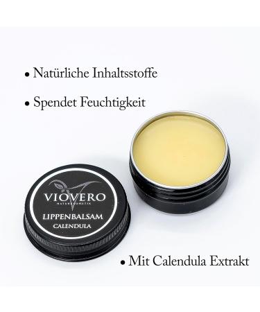 VioVero Naturkosmetik Lip balm Calendula lip care for dry lips natural cosmetics - Buy Online on GoSupps.com