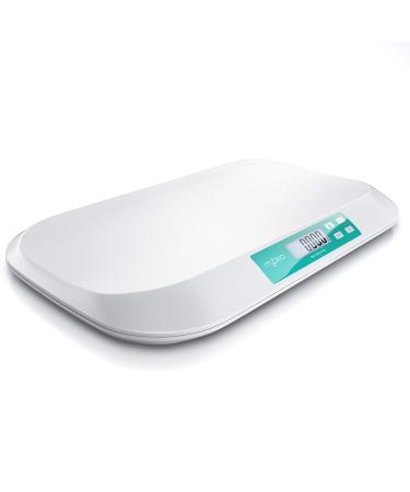MyBEO - Baby scale digital - weighing area 54 x 26 cm - 50 g to 20 kg - 5 grams accuracy - children's scale - for babies - 3 inch 7.6 cm display - Touch buttons - Buy Online on GoSupps.com