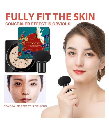 Shop YUECI HEAD Foundation - Moisturizing Long-Lasting Mushroom Head CC Cream Concealer (1g) - Perfect Coverage for All Skin Types - Buy Internationally! - Buy Online on GoSupps.com