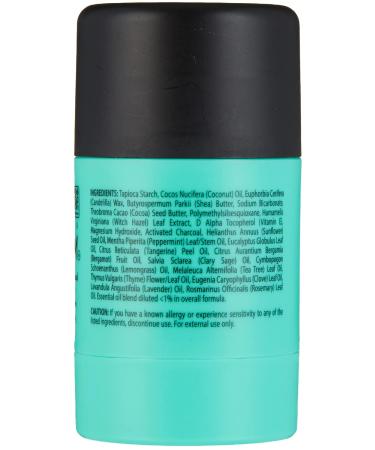 PiperWai Natural Mini Deodorant with Activated Charcoal | 24-Hour Vegan Protection | Aluminum-Free Deodorant for Men & Women | Travel Size | Shark Tank Product | 15g - Buy Online on GoSupps.com