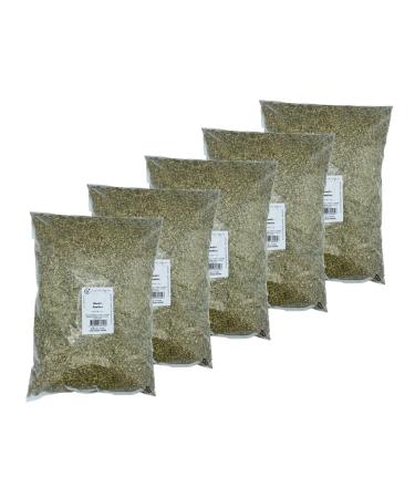 Cuisine de Cheffe.com Pack of 5 Basil Leaves 1 kg Bag