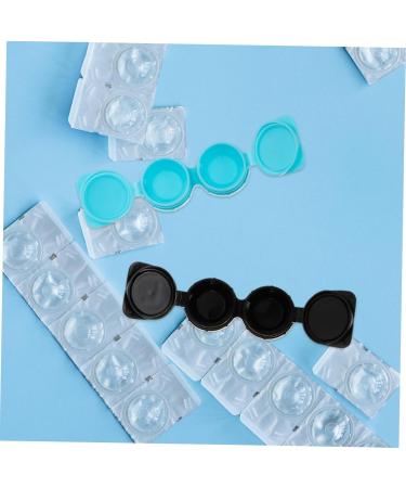 Lalafina 14th Double Glasses Case Tool Stand - Clear Mirror Film Contact Lens & Pencil Storage Container - Silent Vitamin Holder for Lentils - Buy Online on GoSupps.com