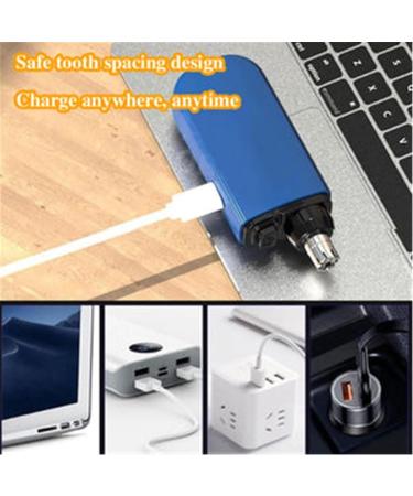 Buy Pikapipy Nose Hair Trimmer & Konka Electric Nose Hair Remover - Portable 2 in 1 Nasal Hair Cutter for Men - Fast International Shipping - Buy Online on GoSupps.com