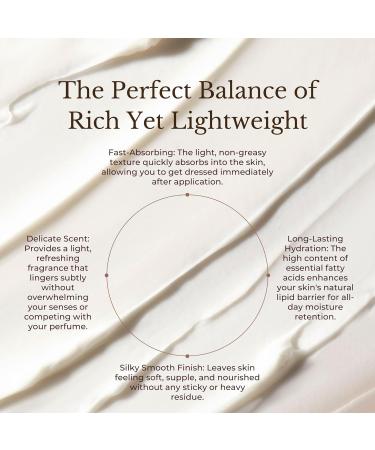 Juara Tiare Jasmine Body Creme | Hydrating Body Lotion for Dry Skin | Moisturizing Body Cream with Natural Oils | Non-Greasy Luxury Skin Care | Nourishing Vegan Formula | 7.8 OZ (237 ML) - Buy Online on GoSupps.com