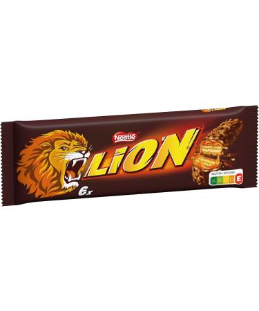  Nestl Lion Nestl Lion Chocolate - Chocolate Bars - 6 bars of 42g - Buy Online on GoSupps.com