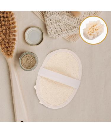 FOMIYES Bath Loofah Shower Sponge | Exfoliating Body Wash Scrubber | Soft Mesh Pouf & Dual-Sided Deep Cleansing Bath Scrunchies - Buy Online on GoSupps.com