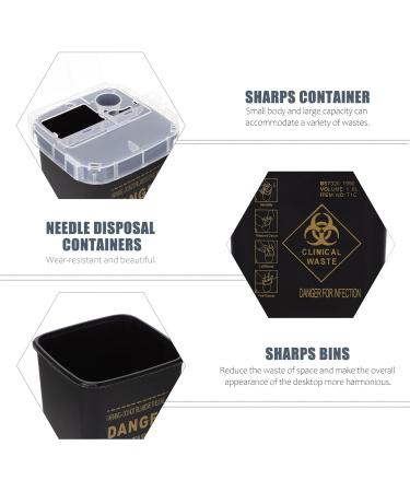 Healifty Blades Dispenser Case | Sharps Disposal Container for Safe and Easy Blade Disposal - Buy Online on GoSupps.com