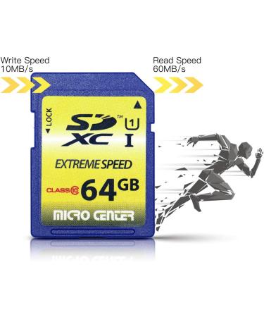 Micro Center 64GB Class 10 SDXC Flash Memory Card 2 Pack - Trail Camera SD Cards - Buy Online on GoSupps.com