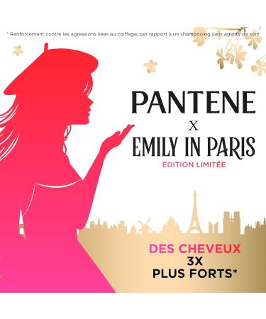Pantene x Emily in Paris Repair & Protect Limited Edition Shampoo Serum 250ml. Nourishes dry and damaged hair. Enriched with Pro-V Nutrients and Collagen Peptides - Buy Online on GoSupps.com