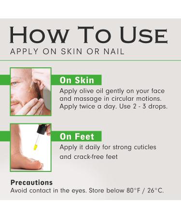 Ozone Factory 60ml Ozonated Olive Oil for Face, Skin & Nail Care - Unscented, Natural, Cold Pressed Extra Virgin Oil for Women & Men - Buy Online on GoSupps.com