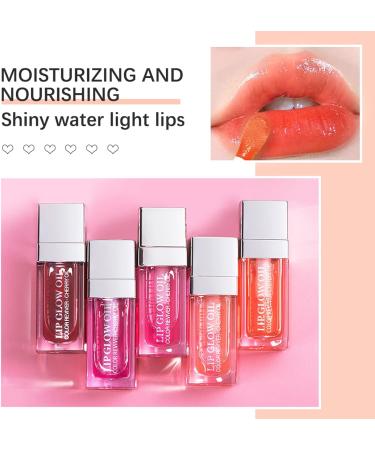 Prreal Tinted Lip Oil - Plumping Hydrating Lip Gloss for Dry Lips (Coral) - Buy Online on GoSupps.com