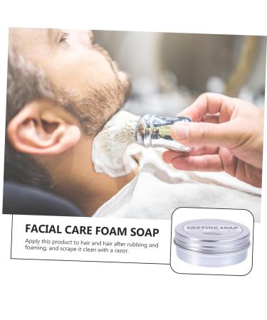 Healeved Shaving Soap - Premium Facial & Body Cleansing Bar for Men | 7.1x7.1cm | Soft Skin Care & Grooming Essentials - Shop Now Internationally! - Buy Online on GoSupps.com