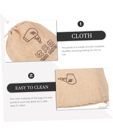 Baluue 2pcs Hair Dryer Drawstring Bags Drawstring Hair Dryer Bags Hair Dryer Carrying Bags Travel Bag Cloth - Buy Online on GoSupps.com
