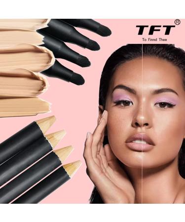 (Concealer Stick ERYUE TFT Concealer Pencil for Face Double-Sided Under Eye Concealer Longlasting & Waterproof Cosmetics type 2 Natural - Buy Online on GoSupps.com