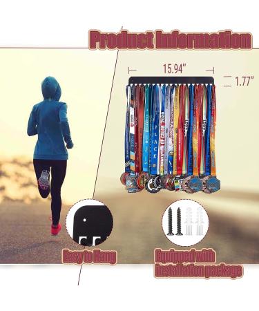 Drosica Medal Hanger Display - Artistic & Easy to Install | Metal Hook Medal Rack for Display & Storage - Buy Online on GoSupps.com