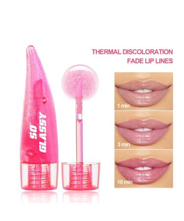 MAEPEOR Changing Lip Gloss - 6 Colors Moisturizing Non-Sticky Lip Oil for Nourishing Shine | Perfect Lip Care & Dry Lip Solution - Buy Online on GoSupps.com