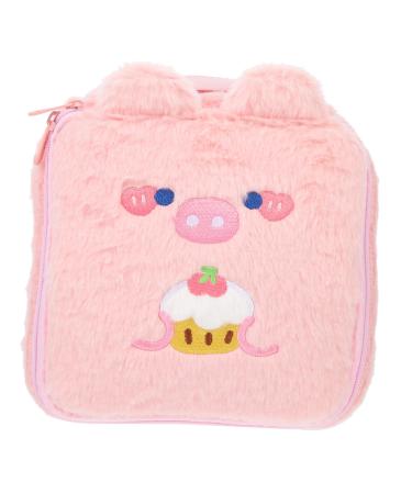 Combination plush storage bag menstrual tapes container outdoor periodica bag women taps container menstrual tapes bag large capacity periodica.