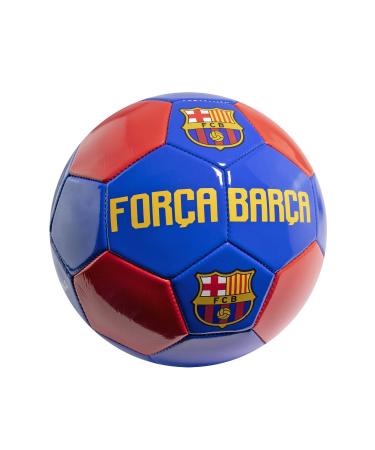 Maccabi Art Official FC Barcelona Fora Bara Soccer Ball, Size 5