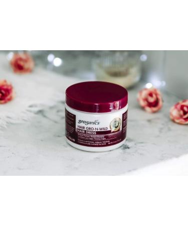 Groganics Hair Gro-N-Wild Hair Dress 6oz - Revitalize & Nourish Your Hair | Worldwide Shipping Available - Buy Online on GoSupps.com