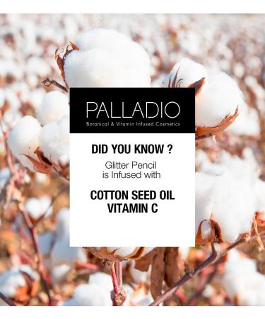 Palladio Glitter Eyeliner Pencil - Longlasting Shimmer Eye Liner in Black Sparkle - Buy Online on GoSupps.com