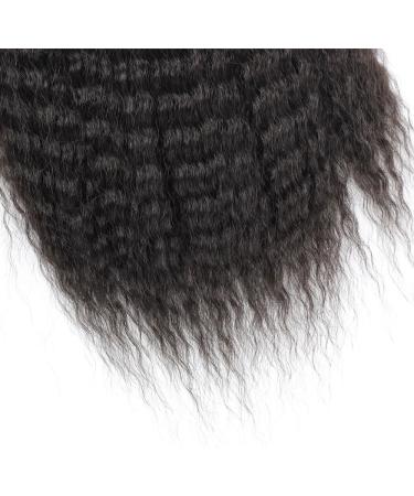 XXAD553TY Hair High Puff Afro Hairpiece Fake Synthetic Drawstring Ponytail Elastic Hair Extension For Women Kinky Curly Ponytail Synthetic(Black 22inches) 22inches Black - Buy Online on GoSupps.com