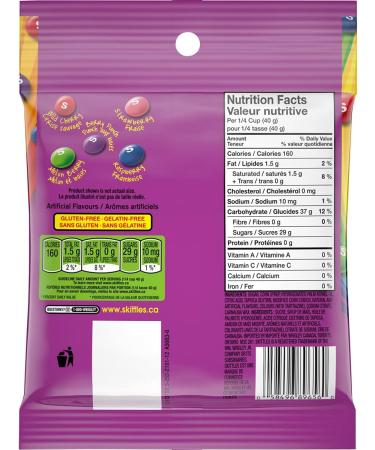 SKITTLES Wild Berry Chewy Candy Bag 191g (Pack of 12) - Buy Online on GoSupps.com