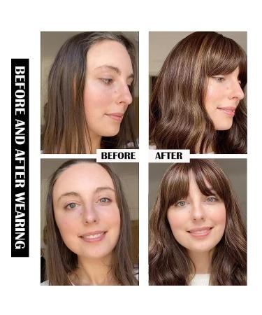 HAIRCUBE 100% Remy Human Hair Topper with Bangs | 14 Ombre Light Blonde | 150% Density Silk Base Clip-In | 40g - Buy Online on GoSupps.com