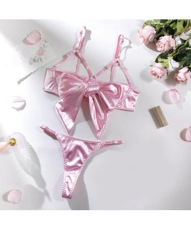 Plus Size Carrier Undershirt with Flower Pattern Lingerie | Spaghetti Strap Baby Doll Nightwear for Curvy Women Comfortable Open Crotch Design in Black & Pink - Buy Online on GoSupps.com