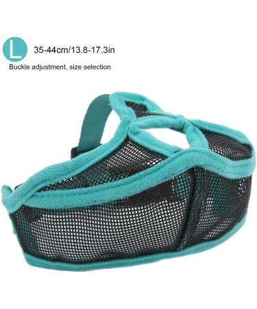Dog Muzzle Short Snout Dog Muzzle Mesh Adjustable Breathable Anti Biting Bulldog for Anti-Biting Anti-Barking Licking(L) Large - Buy Online on GoSupps.com