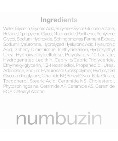 numbuzin No.4 Ceramide AHA PHA Glazed Skin Prep Serum Gentle Exfoliating Serum with Glycolic Acid & PHA for Smooth Texture & Glass Skin Glow 1.01 fl oz - Buy Online on GoSupps.com