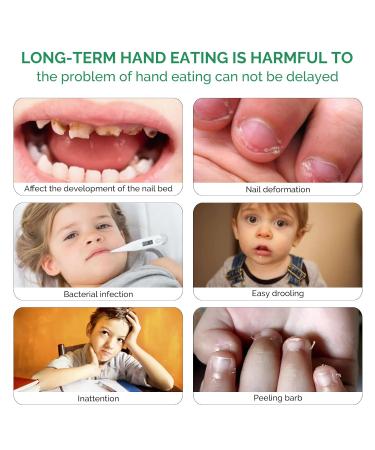 Nail Biting Treatment for Kids - No Bite Nail Polish & Thumb Sucking Deterrent | Stop Nail Biting & Sucking - Day & Night Care - Buy Online on GoSupps.com