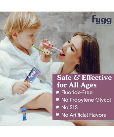 Fygg Nano Hydroxyapatite Toothpaste (Vanilla and Chocolate) 4 Oz - Buy Online on GoSupps.com