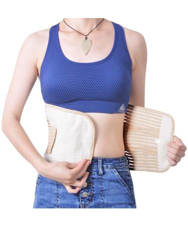 Samnuerly adjustable support belts-lower back support unisex removable thermal insulation belt waist trainer back support-lumbar belt belt (size: XL) (x)