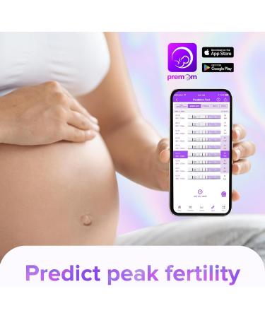 Premom Quantitative Ovulation Test Kit | 20 LH Test Strips with Smart Digital Reader App | Numerical Ovulation Predictor Tests - Buy Online on GoSupps.com
