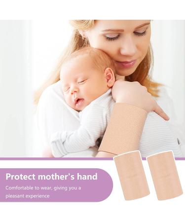 SATINIOR Compression Wrist Sleeve Brace for Men and Women - 2 Pairs, Beige Small - Tennis, Tendonitis, Carpal Tunnel Support - Buy Online on GoSupps.com