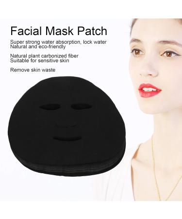 Bamboo Charcoal Facial Mask Paper - 100pcs | Super Absorption & Pore Purifying Skin Care | International Shipping Available - Buy Online on GoSupps.com
