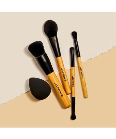 Honest Beauty Blending Crease Eyeshadow Brush - Cruelty Free Tapered Design Renewable Bamboo & Synthetic Bristles | International Shipping Available - Buy Online on GoSupps.com