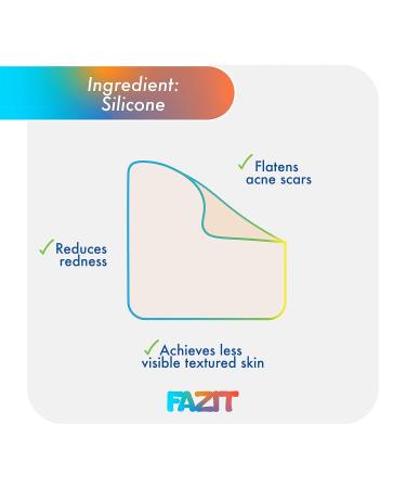 Fazit Acne Scar Treatment Patches - 24 Individual Patches for Face Bikini & Body - Effective Acne Scar Remover - Buy Online on GoSupps.com