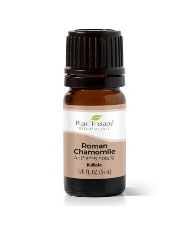 Plant Therapy Roman Chamomile Essential Oil 100% Pure Undiluted Natural Aromatherapy Therapeutic Grade 5 mL (1/6 oz)