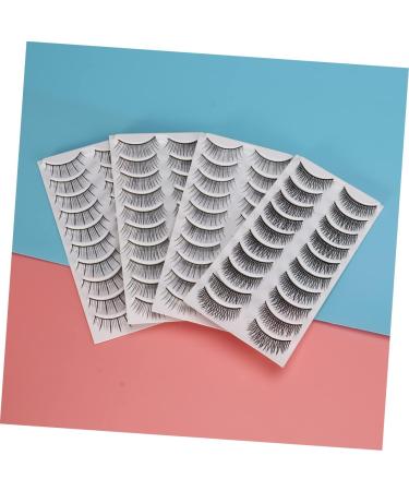 minkissy 80 Pairs Stick on Eyelashes Long Fake Eyelashes Lashes for Women Thickness Eyelashes Makeup Eyelash Beauty Favors Supplies Fluffy False Eyelashes Reusable Eyelashes Dense 3D Cart - Buy Online on GoSupps.com