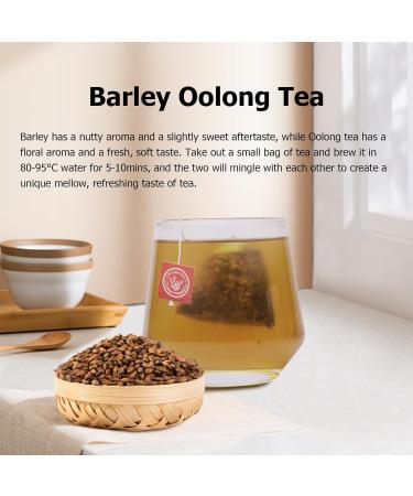 Hempfangling Gersten-Oolong Tea | Natural Herbal Blend for Mind Revitalization Fear Relief Blood Sugar Regulation & Cholesterol Lowering | 20 Tea Bags - Buy Online on GoSupps.com