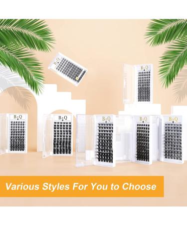 Buy B&Q Lash Clusters D Curl 8-16MIX - DIY Eyelash Extensions, 72 Fluffy Individual Lashes - Buy Online on GoSupps.com