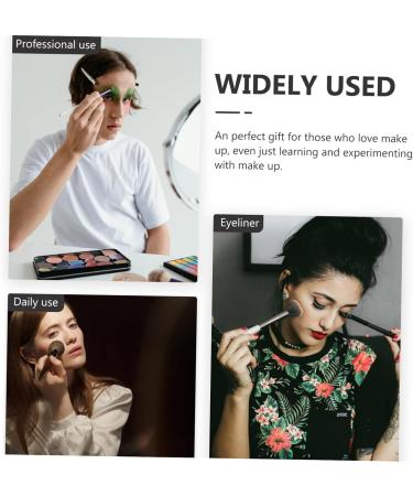 FOMIYES 36 Pcs Eyeliner Brush Eye Shadow Brush Eyeshadow Liner Brush for Eyes Makeup Brush Oblique Head Flat - Buy Online on GoSupps.com