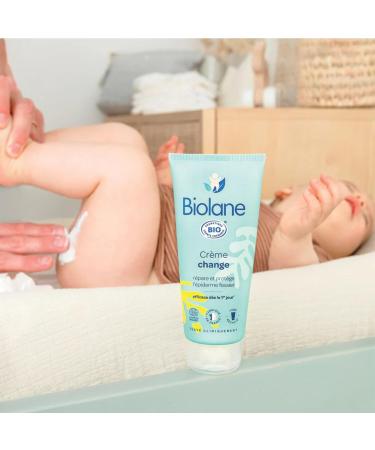 BIOLANE - Organic changing cream - Relies and repairs - Irritations and redness of the seat - Baby - Ingredients of natural origin - Made in France - Buy Online on GoSupps.com