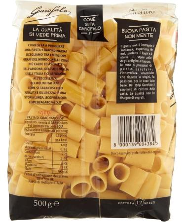  Italian Gourmet E.R. Garofalo Occhi di Lupo N. 38 Pack of 10 Neapolitan durum wheat semolina packets with 500g of IGP pasta + 400g Italian Gourmet Polpa - Buy Online on GoSupps.com